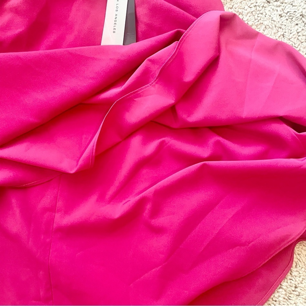 NWT Black Halo McAdam Dress Hot Pink With‎ Pockets New - Picture 11 of 12